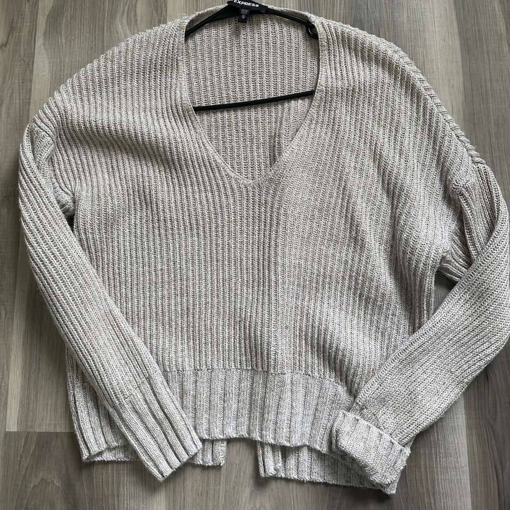 Express boxy sweater